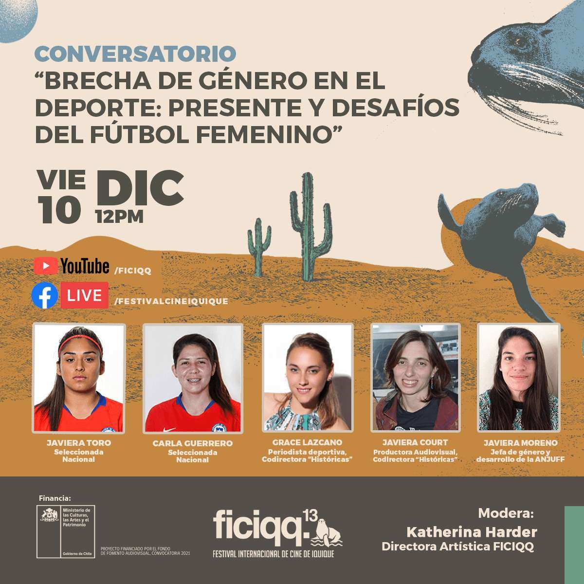 Conversatorio "Brecha de género en el deporte" (Online) 1